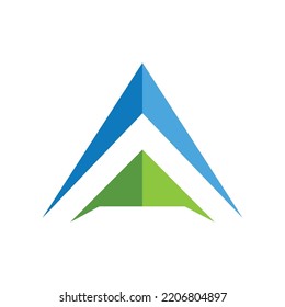 Letter A Logo Design Template