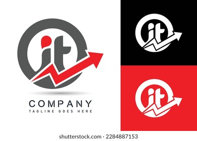 Letter It logo design template