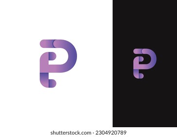 Diseño de logotipo de carta - Plantilla de diseño de logotipo
