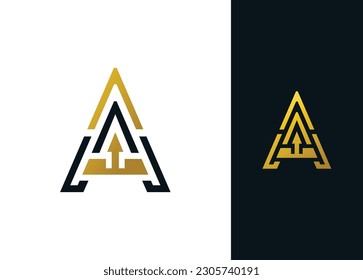 Letter A Logo Design - Logo Design Template
