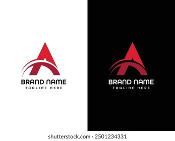 A Letter Logo Design Template