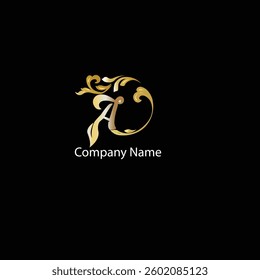 A LETTER LOGO DESIGN TEMPLATE