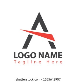 A letter logo design template for all kind of use