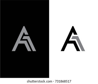 A Letter Logo Design Template Element