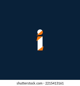 Escribo elementos de plantilla de diseño de logotipo. Logo de la letra digital abstracta moderna. Ilustración vectorial.