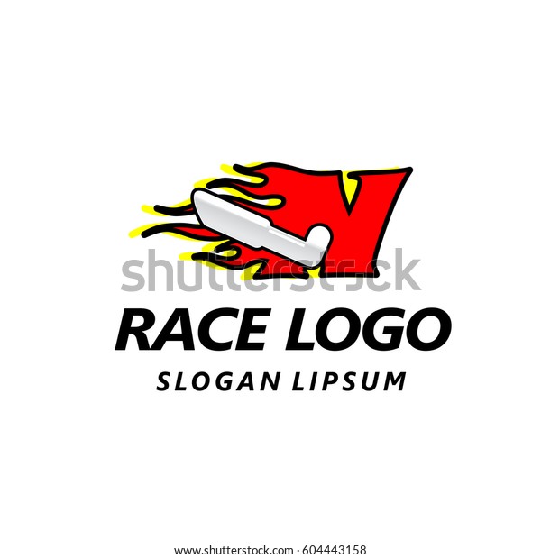Letter logo design template. Fast fire speed
vector unusual letter. Vector design template elements for your
application or company.