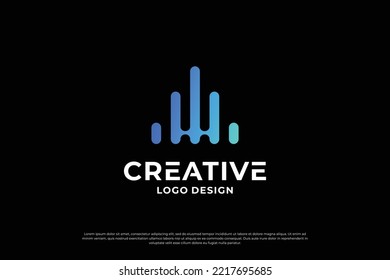 Letter A logo design template. Initial letters A. Symbol A. Creative letter A logo vector.