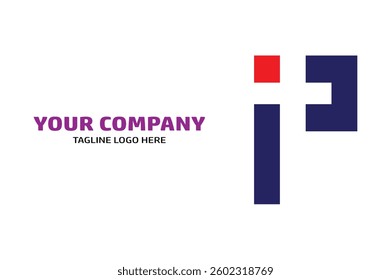 letter logo design template premium