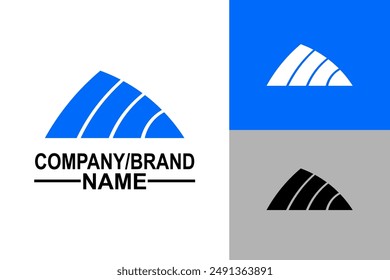 Letter A logo design template. letter A logo shape concept