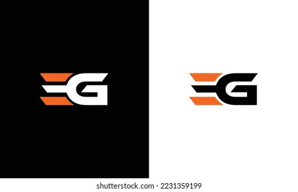 EG letter Logo Design Template Vector