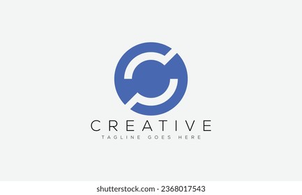 Letter SO logo design template vector illustration