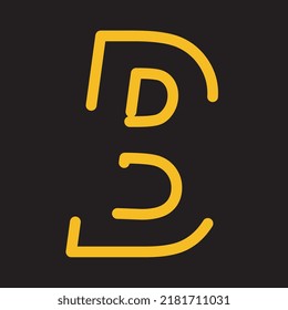 Carta Una plantilla de diseño de logo, que es simple y fácil de recordar para cualquiera.
