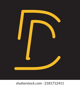 Letter A logo design template, which is simple and easy for anyone to remember.