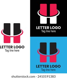 Letter Logo Design, these are fully editable logos, you can use this logo for your business or brand identity. especially for the real estate business. 