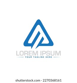 AM letter Logo Design Unique and Modern Logo Design