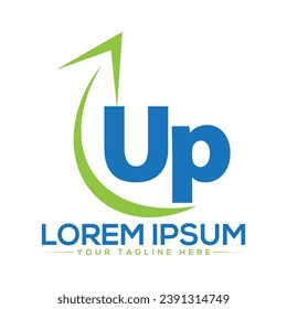 UP Letter Logo Design Unique and Professional Logo Design