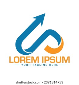 UP Letter Logo Design Unique and Professional Logo Design