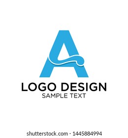 Letter A Logo Design Vector