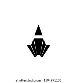 letter A logo design - vector