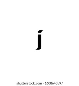 Letter i logo design vector