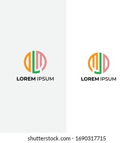Letter Logo design with vector