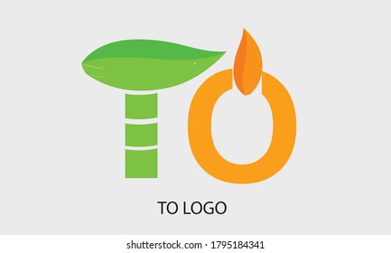 Diseño del logotipo Carta TO - vector
