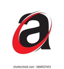 A letter logo design vector