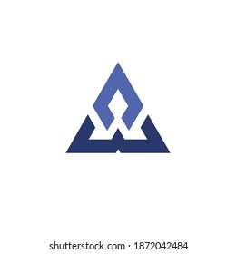 vector de diseño de logotipo de letra A