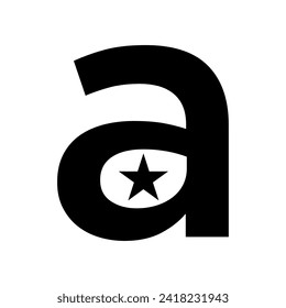 vector de diseño de logotipo de letra A