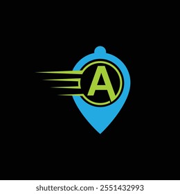 Letter A Logo. A Letter Design Vector