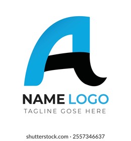 Letter A Logo. A Letter Design Vector