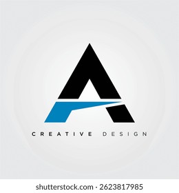 A Letter Logo Design, vector
