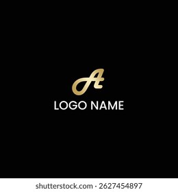 Um vetor de design de logotipo de letra