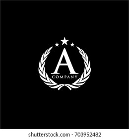 A Letter Logo Design Vector
