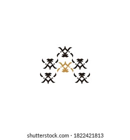  letter a logo design vector icon