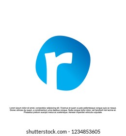 letter logo design vector illustration