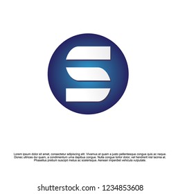 letter logo design vector illustration