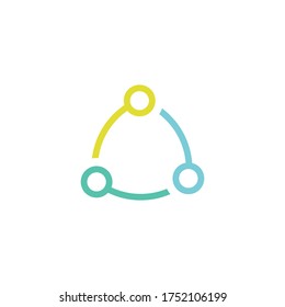 letter A logo design vector illustration 