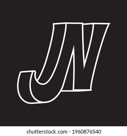 Letter logo design vector illustration