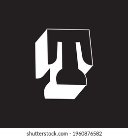 Letter logo design vector illustration