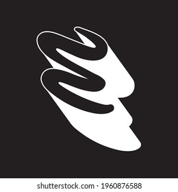 Letter logo design vector illustration