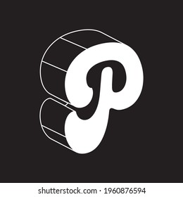 Letter logo design vector illustration