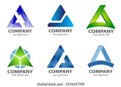 Letter A Logo Design Vector Illustrattion