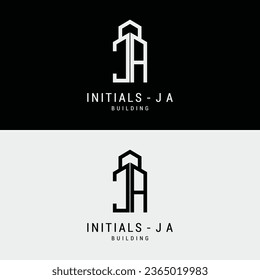 vector de diseño de logotipo de carta
