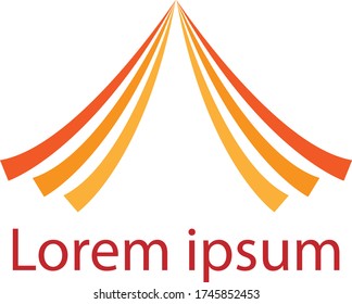  Letra a logo diseño material vectorial