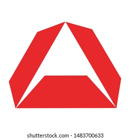 
Letter A logo design vector symbol icon template