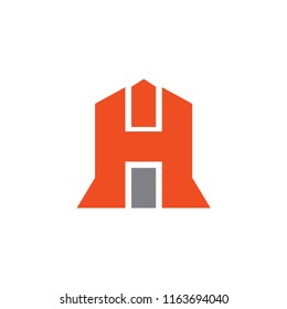 A letter logo design vector template