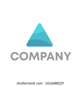 letter A logo design vector template sign