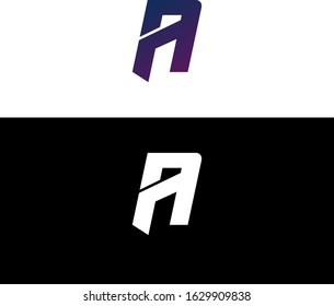 A Letter Logo Design Vector Template