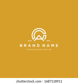 plantilla vectorial de diseño de logotipo de letra